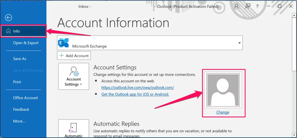 cách thay đổi-profile-picture-in-microsoft-outlook-4-nén - Help Desk Geek Cách thay đổi ảnh đại diện của bạn trong Microsoft Outlook image 4