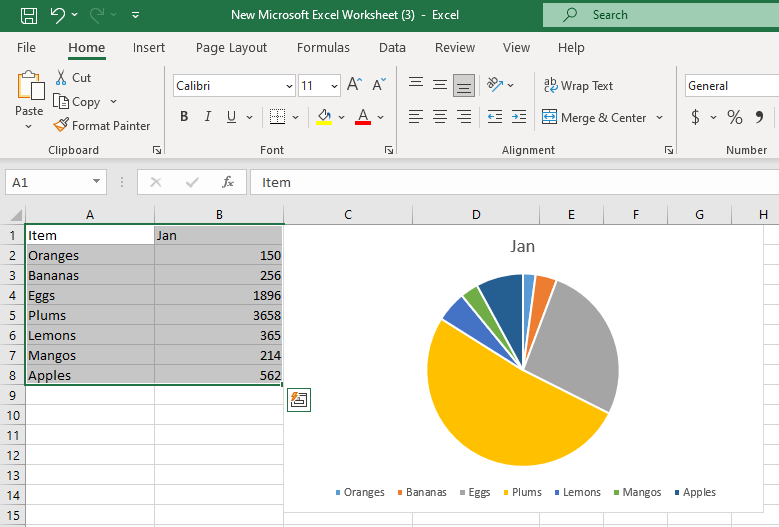 cách sử dụng công cụ phân tích nhanh trong Microsoft-Excel-13 được nén - Help Desk Geek Cách sử dụng Quick Analysis Tool trong Microsoft Excel hình 13