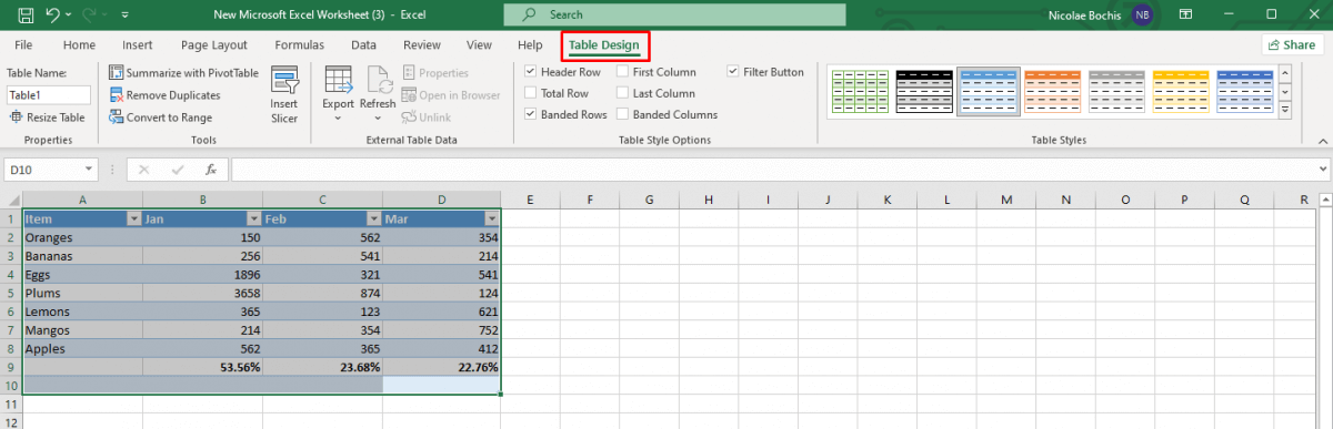 cách sử dụng công cụ phân tích nhanh trong Microsoft-Excel-17 được nén - Help Desk Geek Cách sử dụng Quick Analysis Tool trong Microsoft Excel hình 17