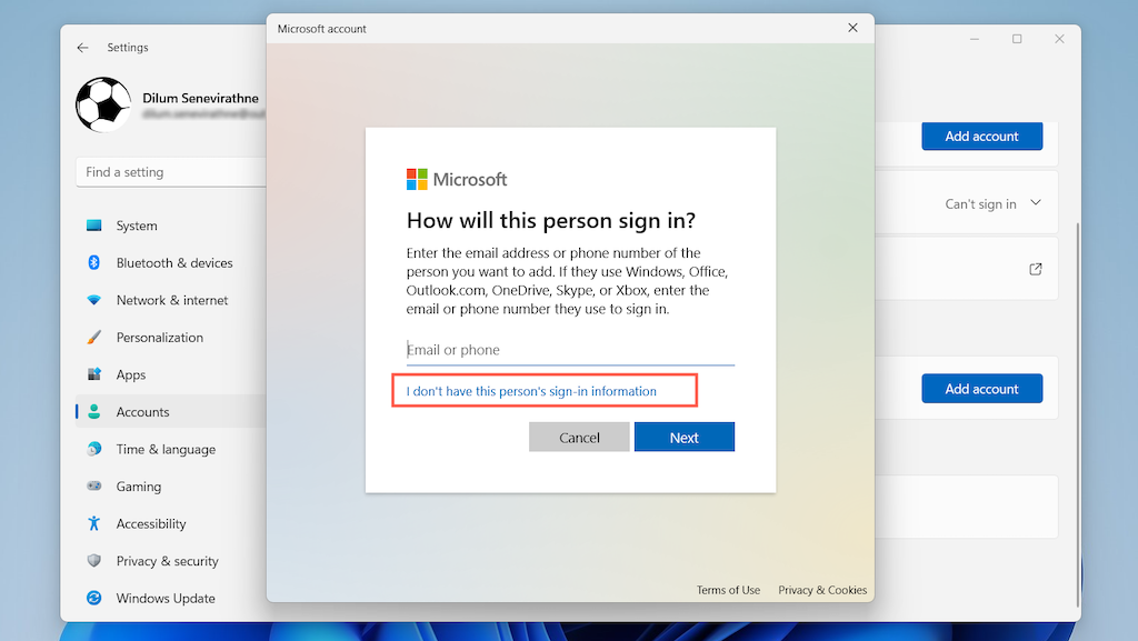 image-209 - Help Desk Geek Cách xóa tài khoản Microsoft khỏi Windows 11 hình 14