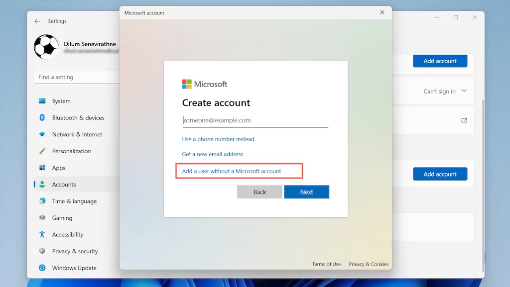 image-210 - Help Desk Geek Cách xóa tài khoản Microsoft khỏi Windows 11 hình 15