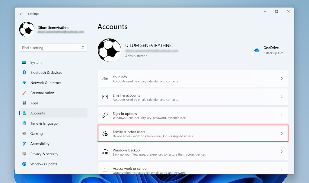 image-207 - Help Desk Geek Cách xóa tài khoản Microsoft khỏi Windows 11 hình 12