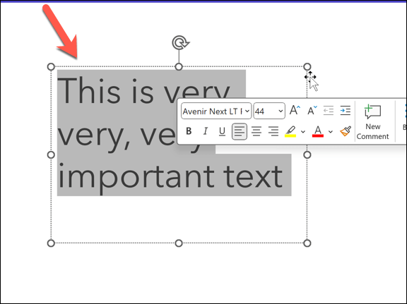 cách làm đường cong văn bản trong microsoft-powerpoint-11 được nén - Help Desk Geek Cách làm cong văn bản trong Microsoft PowerPoint hình 11