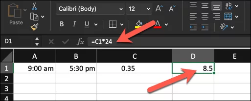 cách thêm phút vào thời gian trong microsoft-excel-5 được nén - Help Desk Geek Cách thêm phút vào thời gian trong Microsoft Excel hình 5