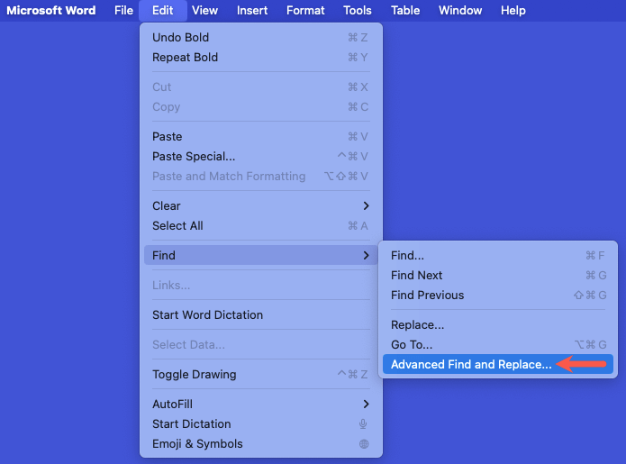 cách tạo chu kỳ-lớn hơn trong microsoft-word-9-nén - Bộ phận trợ giúp Geek tìm và thay thế nâng cao trong word cho mac