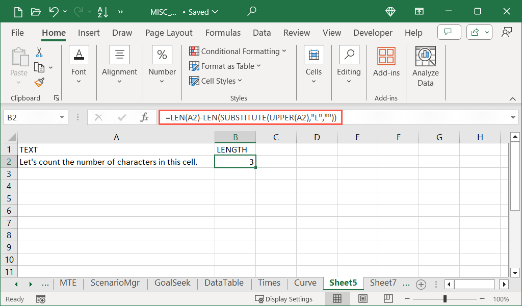 cách đếm ký tự trong microsoft-excel-cells-7-nén - Help Desk Geek Cách Đếm Ký Tự Trong Microsoft Excel Cells Hình 8