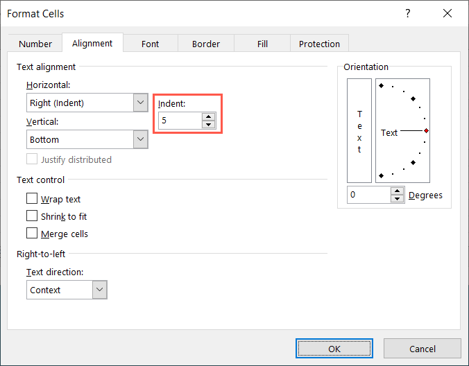 cách nén-indent-cells-in-microsoft-excel-6 - Help Desk Geek Cách thụt lề ô trong Microsoft Excel hình 6