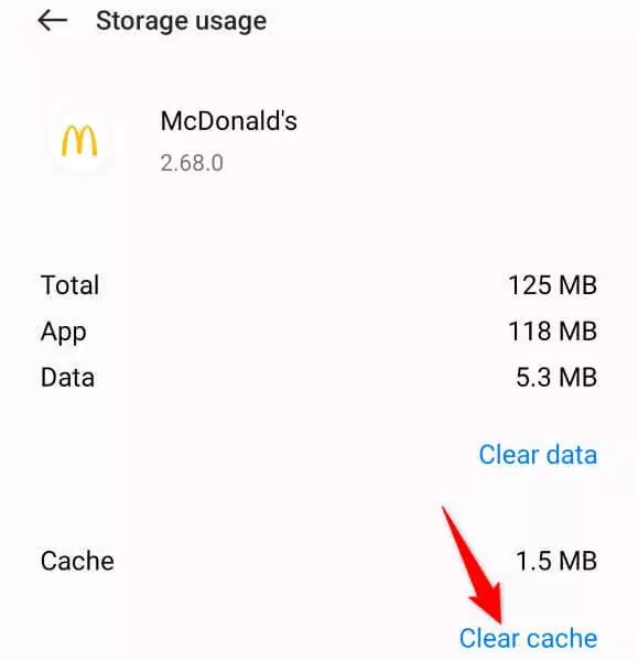 9 cách khắc phục khi mcdonalds-app-is-not-working-10-compress - Mẹo kỹ thuật trực tuyến Xóa hình ảnh bộ nhớ đệm ứng dụng của McDonald's