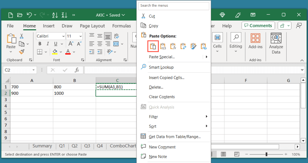 cách sao chép và dán công thức trong Microsoft-Excel-9-nén - Help Desk Geek Cách Sao chép và Dán Công thức trong Microsoft Excel hình 10