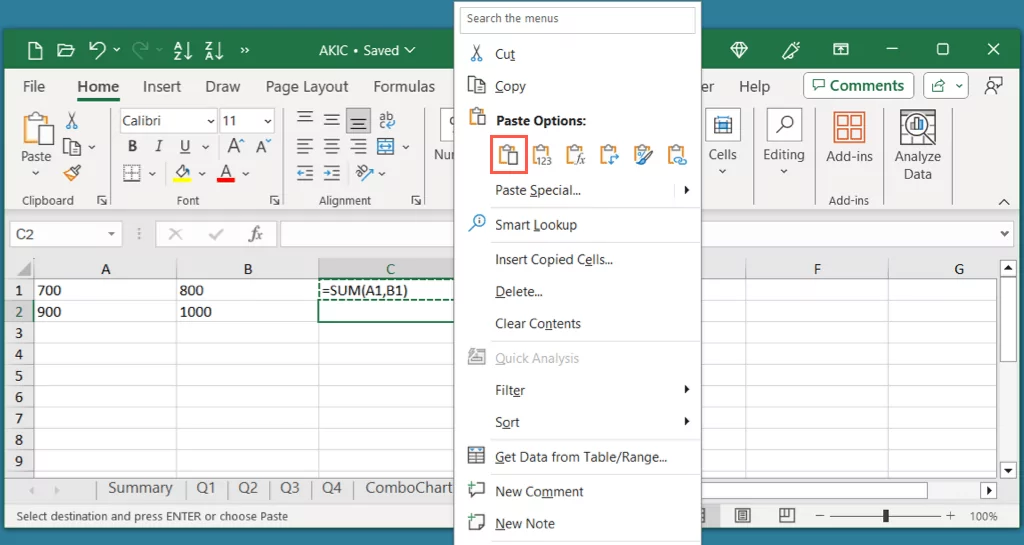 cách sao chép và dán công thức trong Microsoft-Excel-9-nén - Help Desk Geek Cách Sao chép và Dán Công thức trong Microsoft Excel hình 10