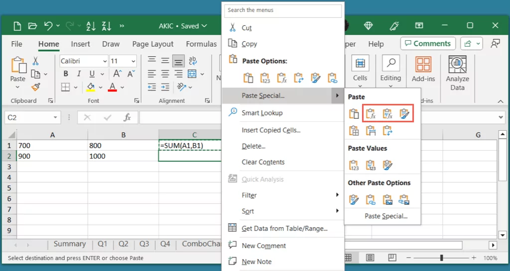 cách sao chép và dán công thức trong Microsoft-Excel-10 được nén - Help Desk Geek Cách Sao chép và Dán Công thức trong Microsoft Excel hình 11