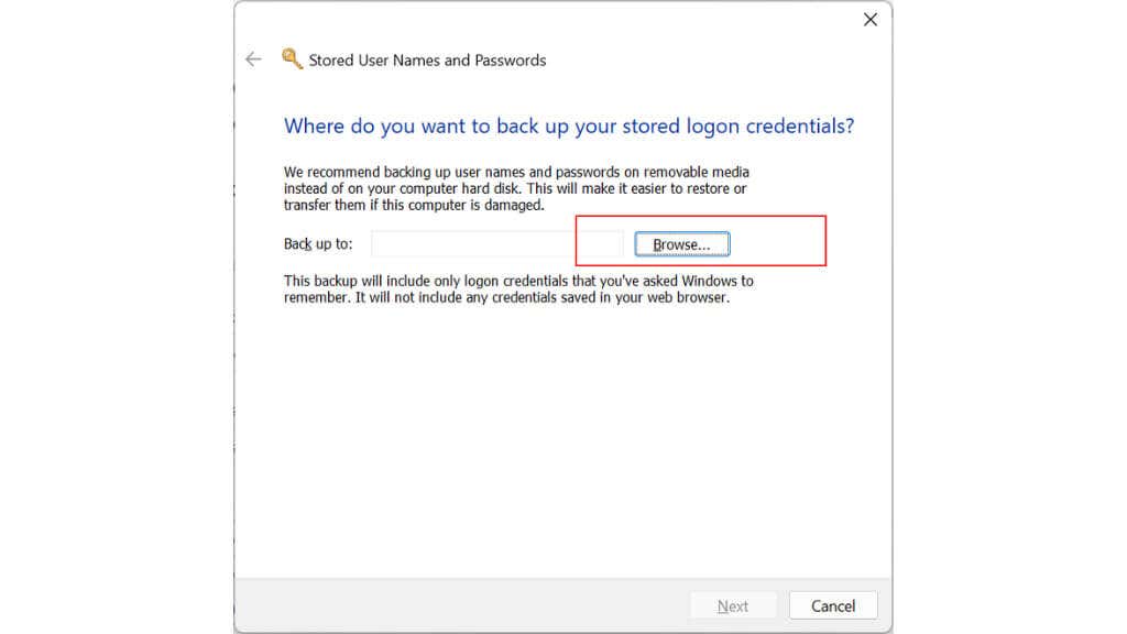 what-is-windows-credential-manager-7-nén - Bộ phận trợ giúp Geek Trình quản lý thông tin xác thực Windows là gì? hình ảnh 7