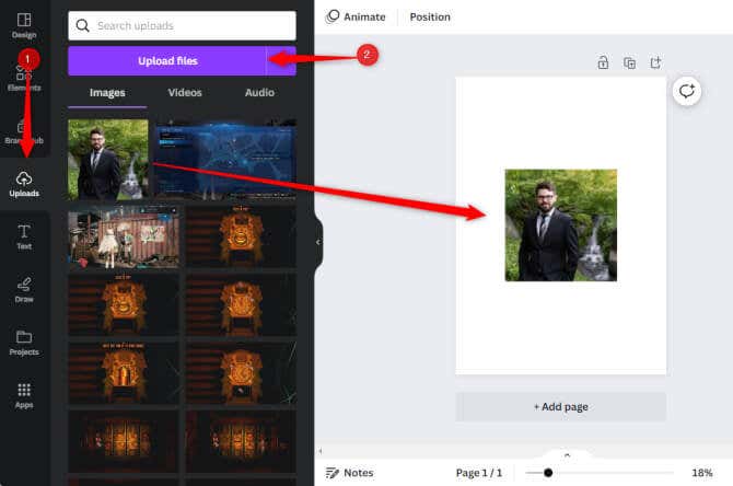 Cách làm mờ khuôn mặt trong ảnh Canva 2