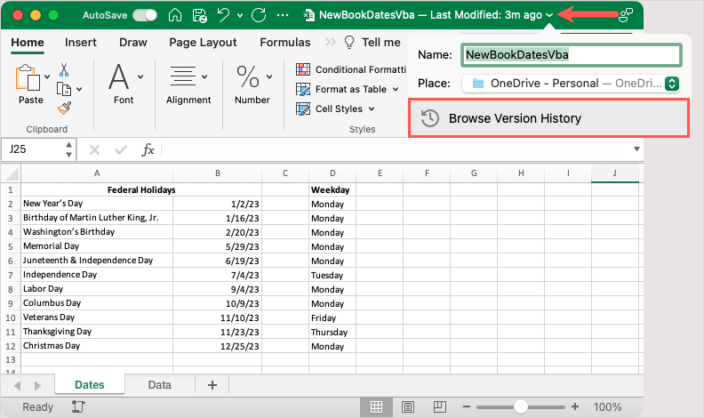 cách xem-excel-files-version-history-and-restore-previous-versions-6-nén - Help Desk Geek Cách xem lịch sử phiên bản tệp Excel (và khôi phục các phiên bản trước) hình 7