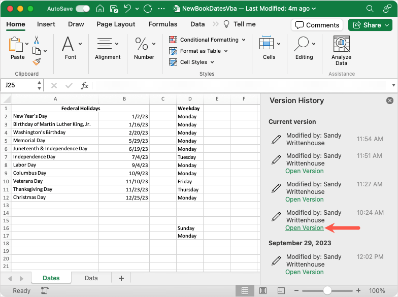 cách xem-excel-files-version-history-and-restore-previous-versions-8-nén - Help Desk Geek Cách xem lịch sử phiên bản tệp Excel (và khôi phục các phiên bản trước) hình 9