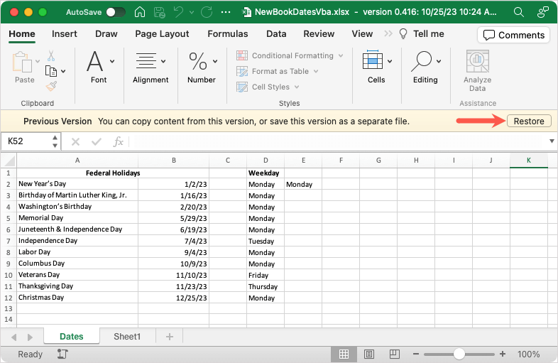 cách xem-excel-files-version-history-and-restore-previous-versions-9-nén - Help Desk Geek Cách xem lịch sử phiên bản tệp Excel (và khôi phục các phiên bản trước) hình 10