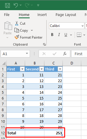 cách thêm một tổng số hàng vào một microsoft-excel-worksheet-13-nén - Help Desk Geek Cách thêm dòng tổng vào bảng tính Microsoft Excel hình 13