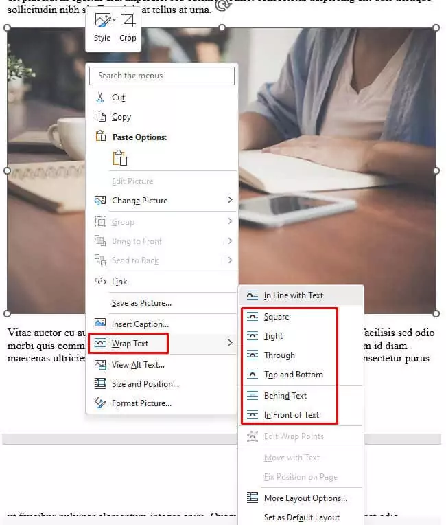 cách khóa một hình ảnh trong Microsoft-Word-4 được nén - Help Desk Geek Cách khóa hình ảnh trong Microsoft Word image 4