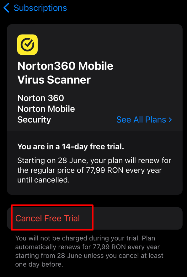 cách hủy-your-norton-antivirus-subscription-11-nén - Mẹo công nghệ trực tuyến Cách hủy đăng ký Norton của tôi trên iPhone hoặc iPad hình 3