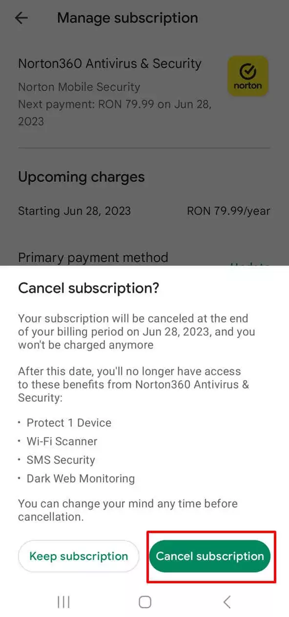 cách hủy-your-norton-antivirus-subscription-17-nén - Mẹo công nghệ trực tuyến Cách hủy đăng ký Norton của tôi trên thiết bị Android image 5