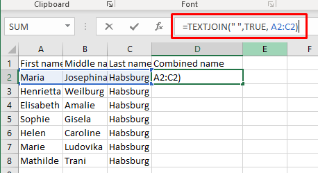 cách kết hợp họ và tên trong microsoft-excel-19 được nén - Help Desk Geek Cách kết hợp họ và tên trong Microsoft Excel hình 19