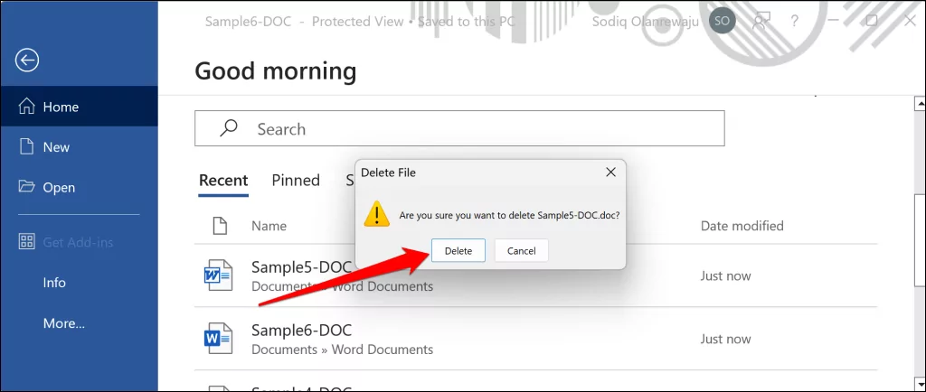 cách xóa-a-microsoft-word-document-or-file-3-nén - Help Desk Geek Cách xóa tài liệu hoặc tệp Microsoft Word hình ảnh 3