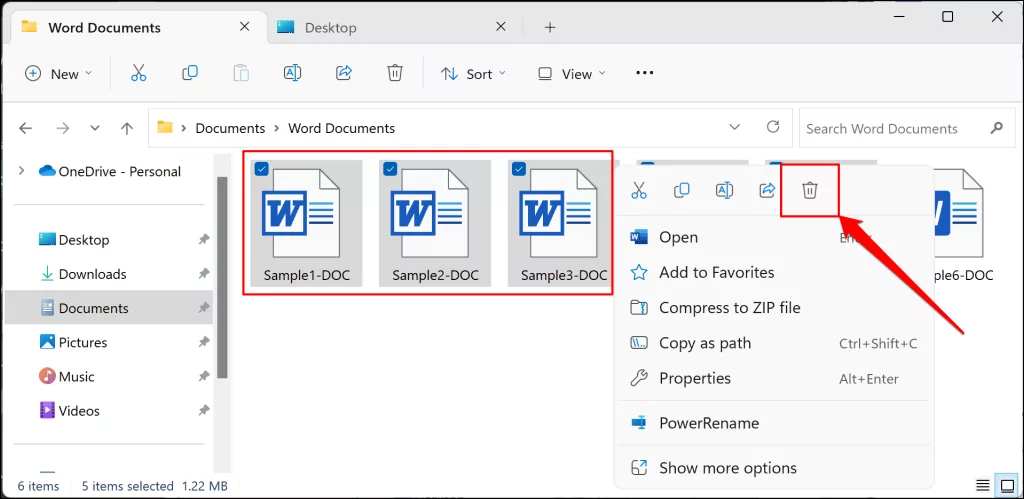 cách xóa-a-microsoft-word-document-or-file-9-nén - Help Desk Geek Cách xóa tài liệu hoặc tệp Microsoft Word hình 9