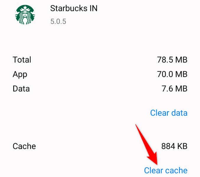 starbucks-app-not-working-9-cách-sửa-nó-7-nén - Mẹo kỹ thuật trực tuyến Xóa hình ảnh bộ nhớ đệm của ứng dụng Starbucks