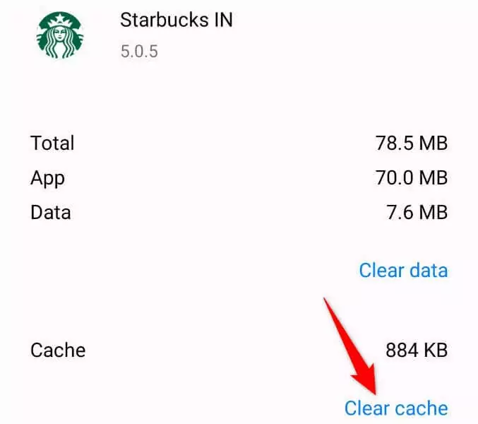starbucks-app-not-working-9-cách-sửa-nó-7-nén - Mẹo kỹ thuật trực tuyến Xóa hình ảnh bộ nhớ đệm của ứng dụng Starbucks