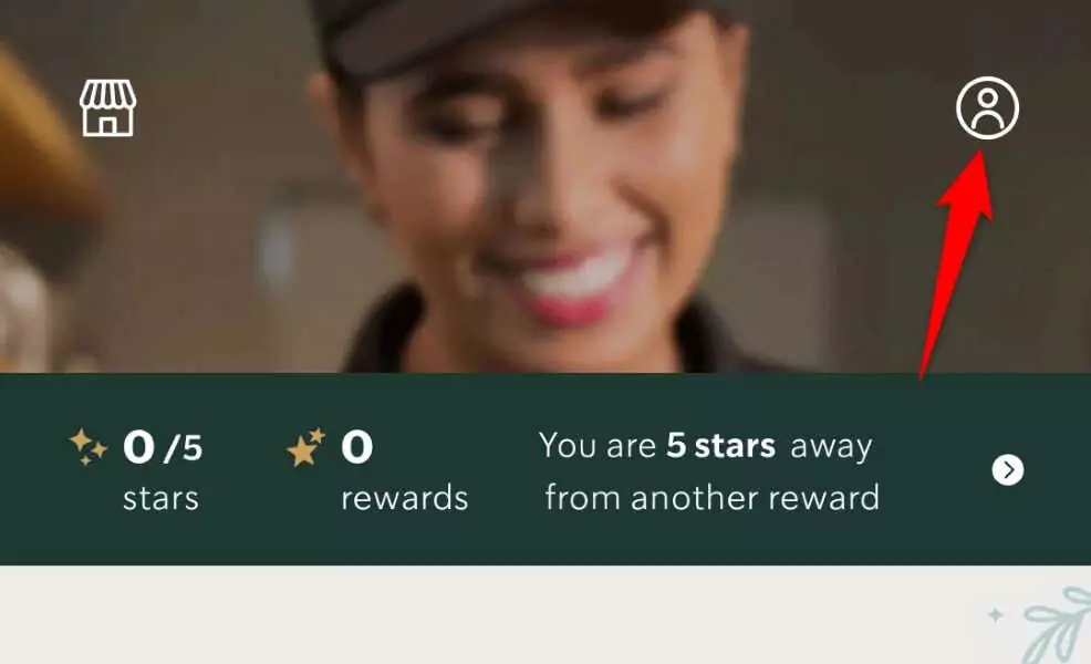 starbucks-app-not-working-9-ways-to-fix-it-9-nén - Mẹo kỹ thuật trực tuyến Đăng xuất và quay lại tài khoản của bạn trong hình ảnh Starbucks