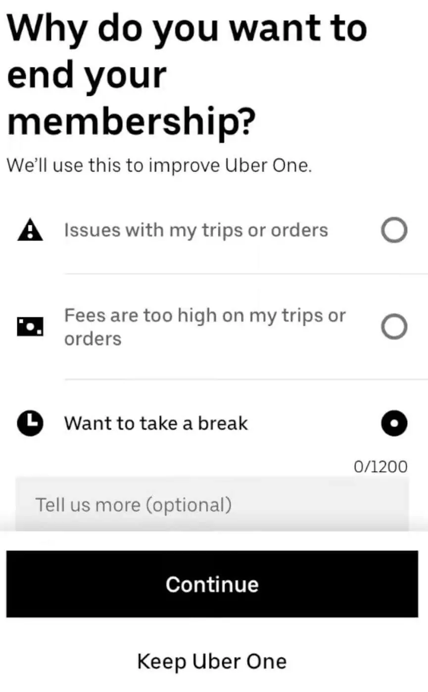 cách hủy-uber-one-subscription-10-nén - Mẹo kỹ thuật trực tuyến Cách Hủy Uber One Bằng Điện Thoại Di Động Hình 5