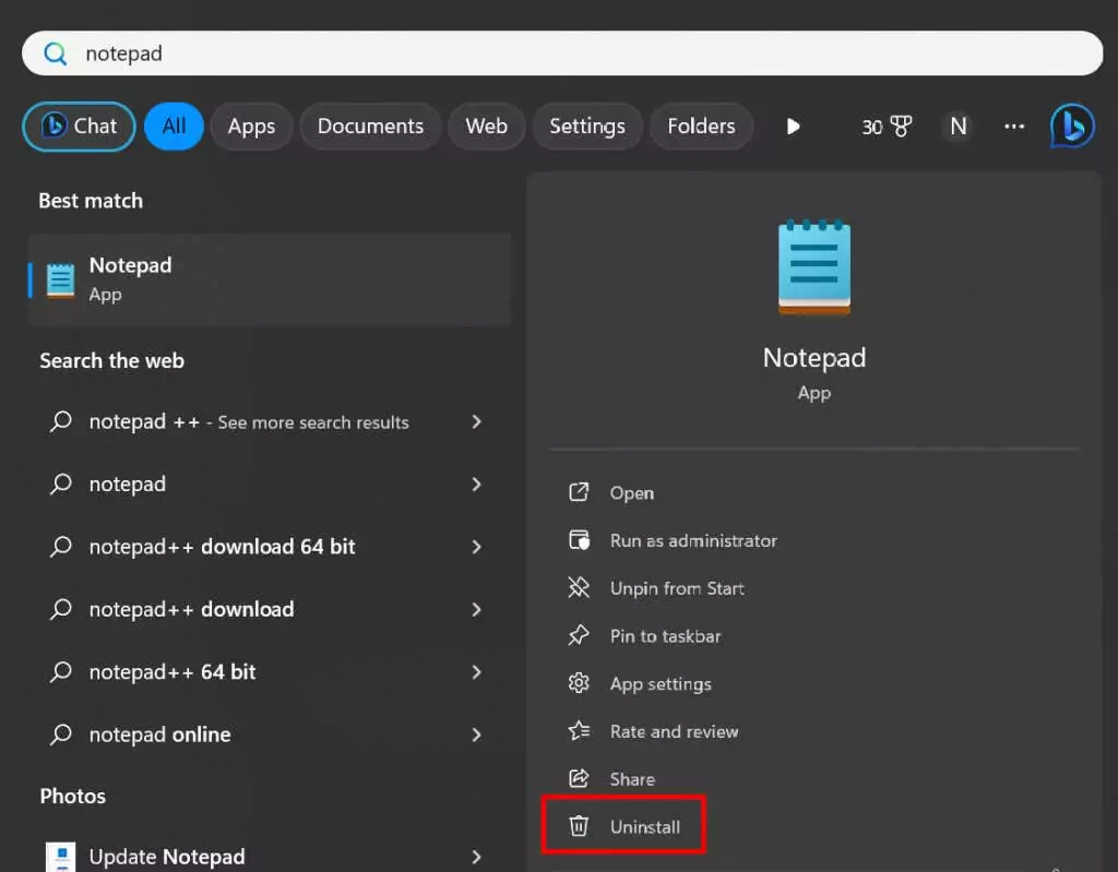 notepad-crashing-in-windows-11-try-se-9-fixes-15-nén - Help Desk Geek Sửa lỗi Notepad bị treo trong Windows 11 Hình 14