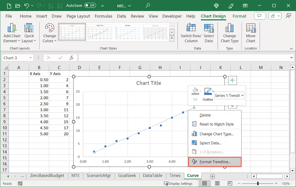cách tạo-a-calibration-graphcurve-in-microsoft-excel-5-nén - Bộ phận trợ giúp Geek Cách tạo đồ thị/đường cong hiệu chuẩn trong Microsoft Excel hình 6