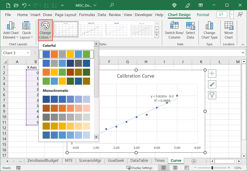 cách tạo-a-calibration-graphcurve-in-microsoft-excel-14-nén - Bộ phận trợ giúp Geek Cách tạo đồ thị/đường cong hiệu chuẩn trong Microsoft Excel hình 15