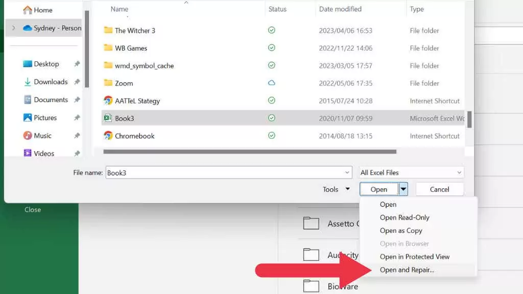 tại sao-microsoft-excel-keeps-crashing-on-your-computer-and-14-fixes-to-try-6-nén - Help Desk Geek Tại sao Microsoft Excel liên tục gặp sự cố trên máy tính của bạn (và 14 cách khắc phục bạn nên thử) hình 6
