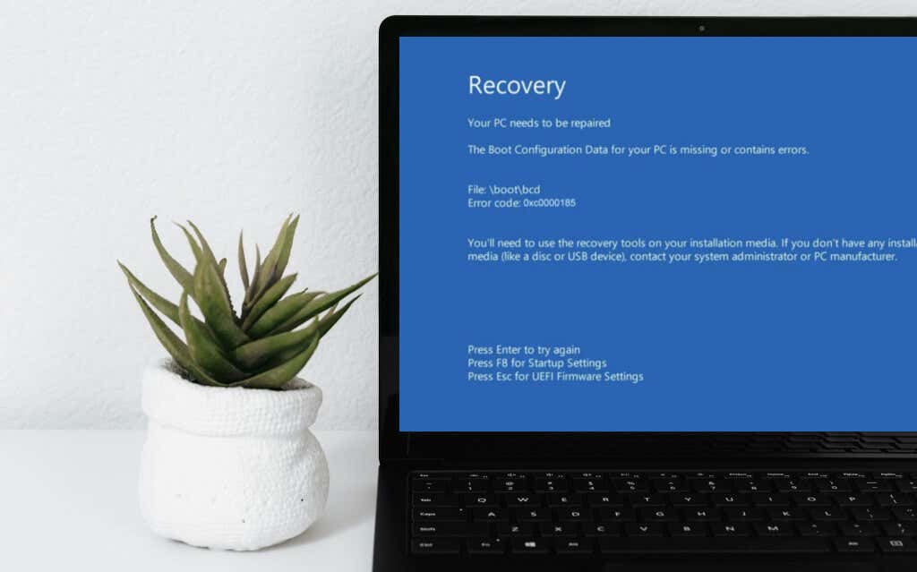 cách sửa lỗi-code-0xc0000185-in-windows-2-nén - Help Desk Geek Máy tính xách tay Windows với PC của bạn cần được sửa chữa