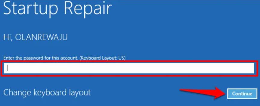 cách sửa lỗi-code-0xc0000185-in-windows-6-nén - Help Desk Geek Nhập mật khẩu để Startup Repair bắt đầu