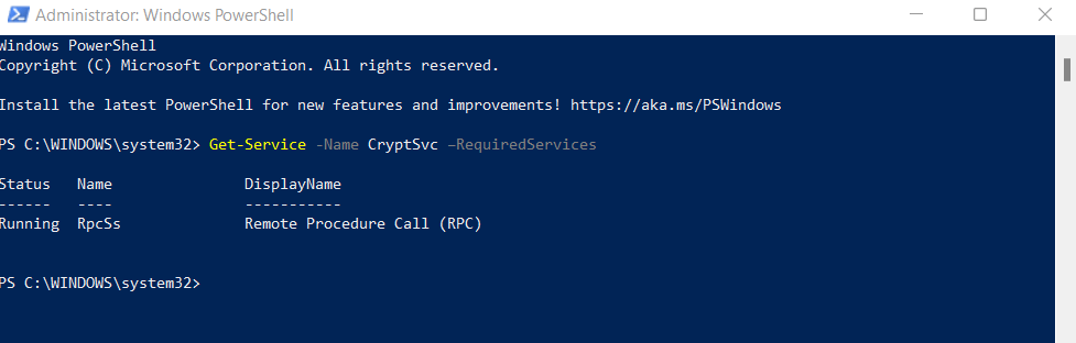11-Dịch vụ bắt buộc - Help Desk Geek Cách liệt kê tất cả các dịch vụ của Windows bằng PowerShell hoặc dòng lệnh hình 12