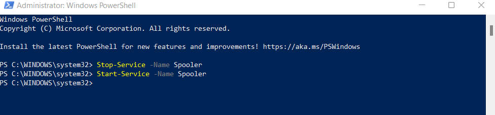 14-Start-Service - Bộ phận trợ giúp Geek Cách liệt kê tất cả các dịch vụ của Windows bằng PowerShell hoặc dòng lệnh hình 15