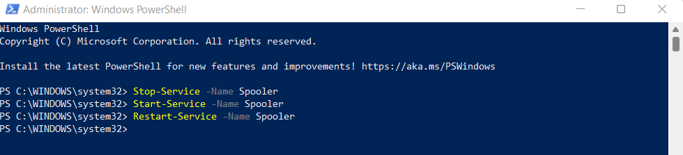 15-Restart-Service - Bộ phận trợ giúp Geek Cách liệt kê tất cả các dịch vụ của Windows bằng PowerShell hoặc dòng lệnh hình 16