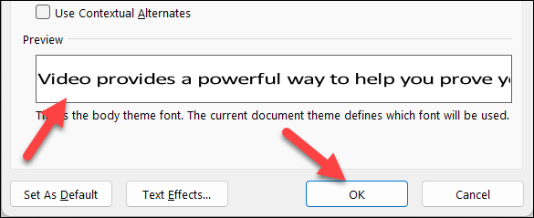 cách thay đổi khoảng cách giữa chữ cái và văn bản trong microsoft-word-10 được nén - Help Desk Geek Cách thay đổi khoảng cách giữa chữ và văn bản trong Microsoft Word hình 10