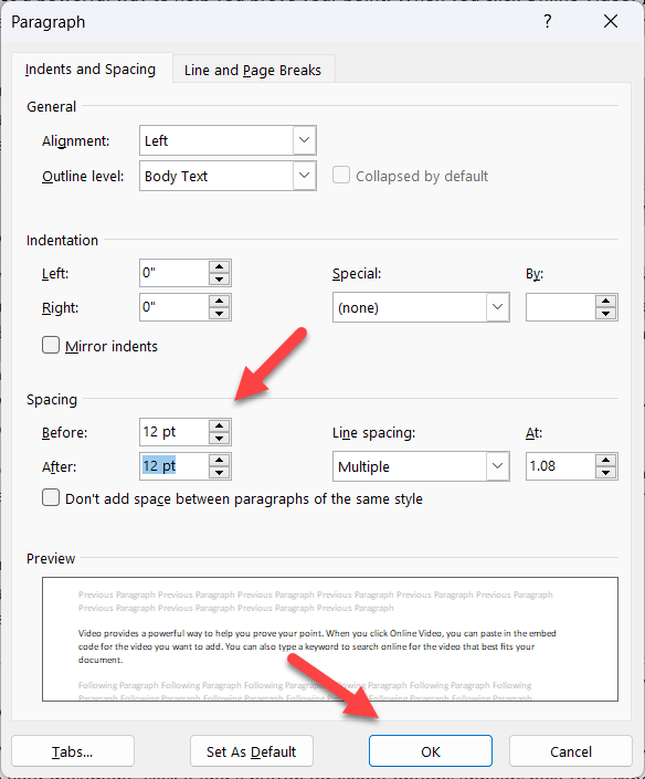 cách thay đổi khoảng trắng giữa chữ cái và văn bản trong Microsoft Word-12 được nén - Help Desk Geek Cách thay đổi khoảng cách giữa chữ và văn bản trong Microsoft Word hình 12