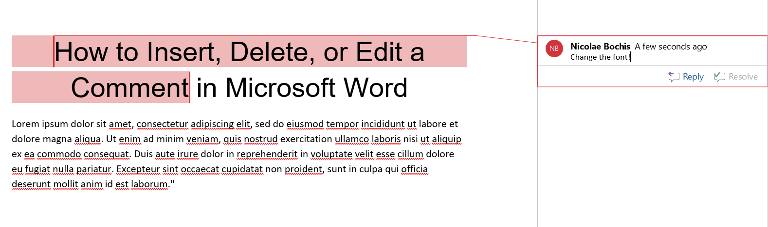 cách chèn-xóa-hoặc-chỉnh sửa-a-comment-in-microsoft-word-1-nén - Help Desk Geek Cách chèn, xóa hoặc chỉnh sửa nhận xét trong Microsoft Word hình 1