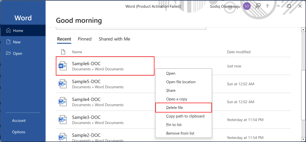 cách xóa-a-microsoft-word-document-or-file-2-nén - Help Desk Geek Cách xóa tài liệu hoặc tệp Microsoft Word 2