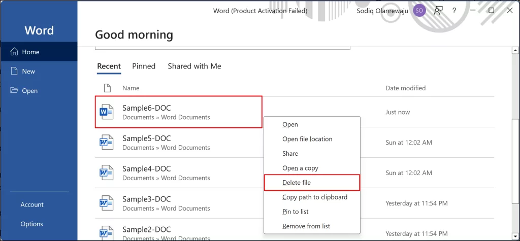 cách xóa-a-microsoft-word-document-or-file-2-nén - Help Desk Geek Cách xóa tài liệu hoặc tệp Microsoft Word 2