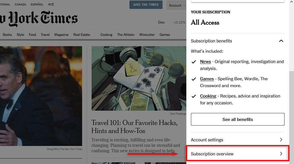 cách hủy-your-new-york-time-subscription-4-nén - Mẹo công nghệ trực tuyến Đăng nhập vào hình ảnh tài khoản New York Times của bạn