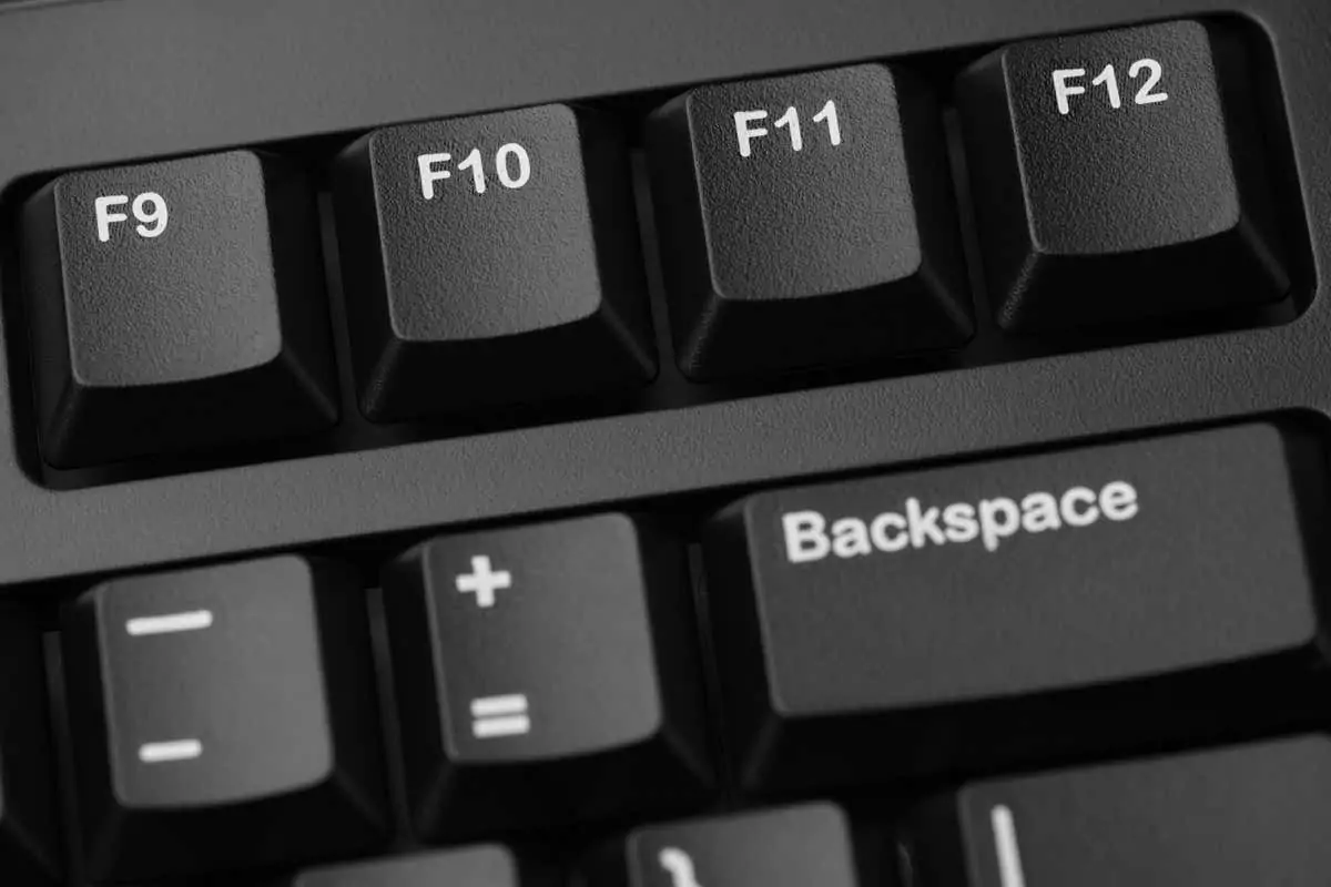 Các phím chức năng của bàn phím máy tính màu đen - Help Desk Geek Cách khóa và mở khóa phím chức năng (Fn) trong Windows hình 1