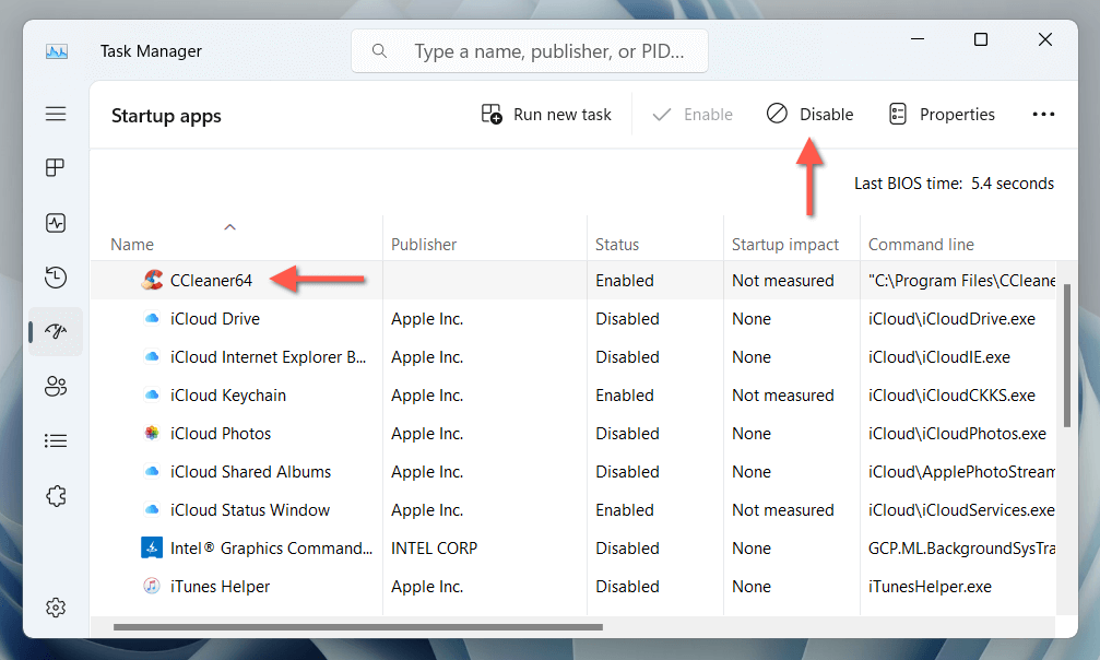 cách dừng-ccleaner-từ-bắt đầu-tự động-trong-windows-3-nén - Help Desk Geek Vô hiệu hóa CCleaner làm chương trình khởi động trong trình quản lý tác vụ Windows