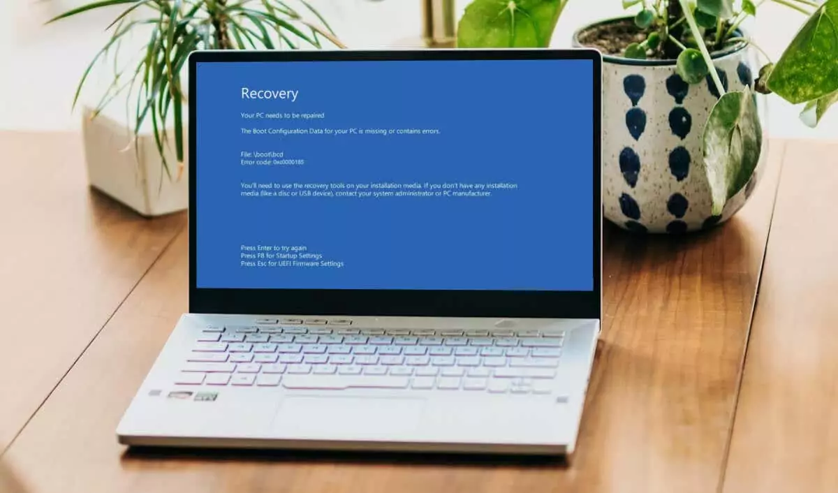 cách sửa lỗi-code-0xc0000185-in-windows-1-nén - Help Desk Geek Laptop Windows bị màn hình xanh Recovery