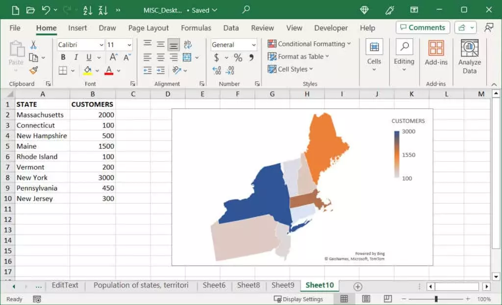 cách tạo-a-heat-map-in-microsoft-excel-20-nén - Help Desk Geek Cách tạo bản đồ nhiệt trong Excel ảnh 21
